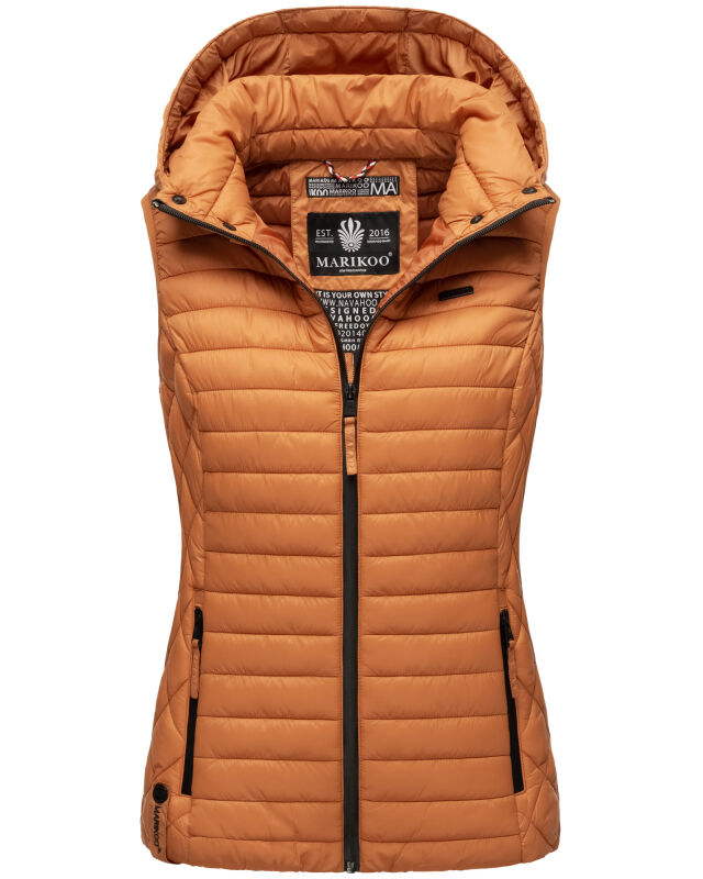 Marikoo Hasenpfote Damen Weste Rusty Cinnamon Größe S - Gr. 36
