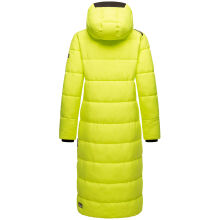 Navahoo Isalie Damen Winter Steppjacke Neon Green Größe S - Gr. 36