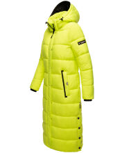 Navahoo Isalie ladies winter quilted jacket Neon Green Größe M - Gr. 38