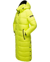 Navahoo Isalie ladies winter quilted jacket Neon Green Größe M - Gr. 38