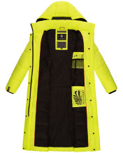 Navahoo Isalie ladies winter quilted jacket Neon Green Größe M - Gr. 38