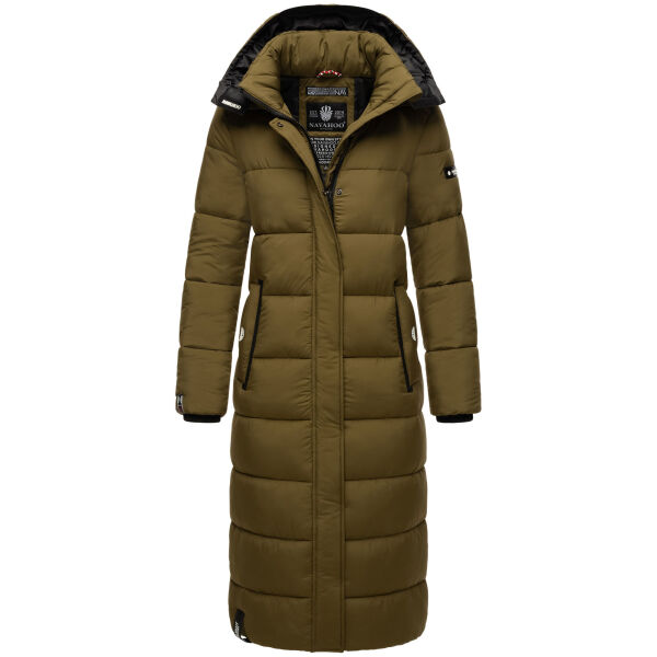 Navahoo Isalie Damen Winter Steppjacke Millitary Green Größe M - Gr. 38