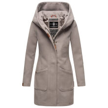 Marikoo Maikoo Damen Trenchcoat Wintermantel Zinc Grey...