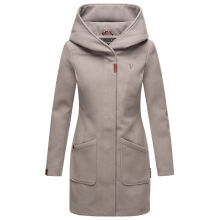 Marikoo Maikoo Damen Trenchcoat Wintermantel Zinc Grey Gr&ouml;&szlig;e S - Gr. 36