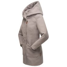 Marikoo Maikoo Damen Trenchcoat Wintermantel Zinc Grey Gr&ouml;&szlig;e S - Gr. 36
