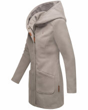 Marikoo Maikoo Damen Trenchcoat Wintermantel Zinc Grey Größe M - Gr. 38