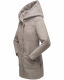 Marikoo Maikoo Damen Trenchcoat Wintermantel Zinc Grey Größe M - Gr. 38