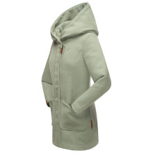 Marikoo Maikoo Damen Trenchcoat Wintermantel Smoky Mint Gr&ouml;&szlig;e S - Gr. 36