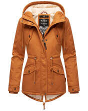 Marikoo Manolya ladies winter jacket Dark Rusty Cinnamon...