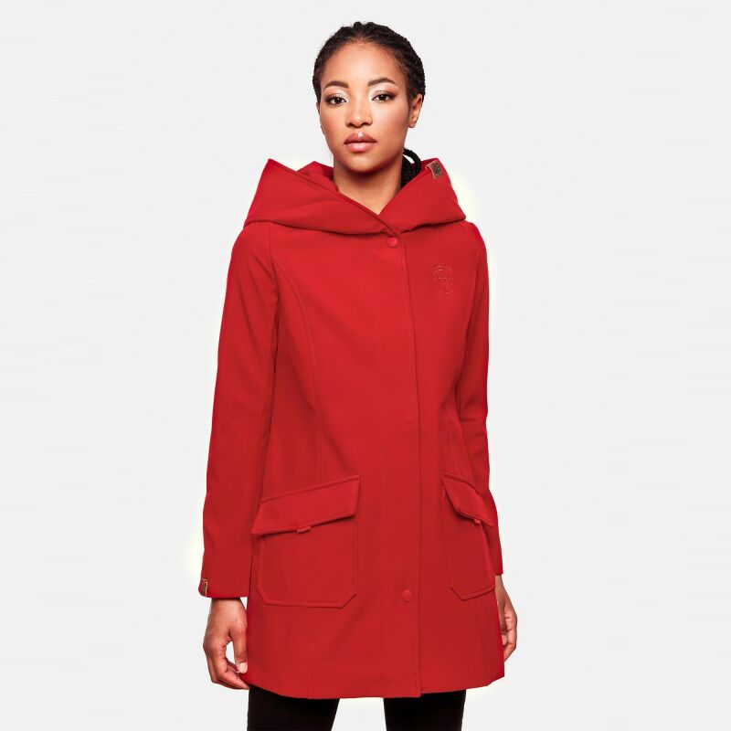 Marikoo Mayleen Damen Softshell Jacke Dark Red Größe L - Gr. 40