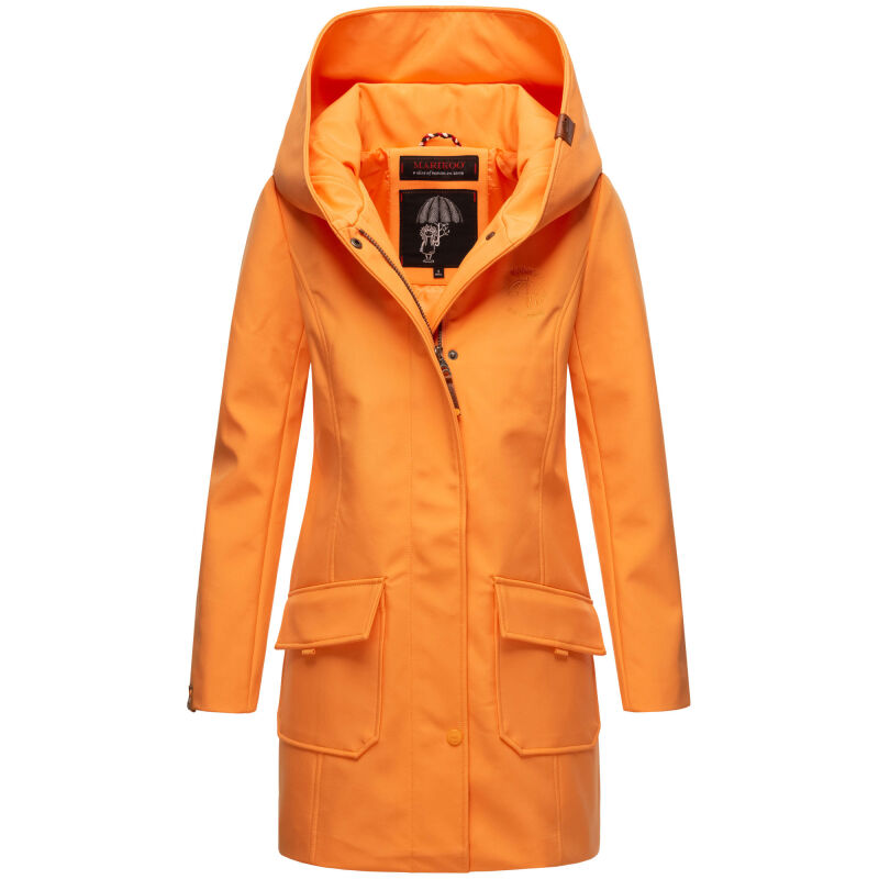 Marikoo Mayleen Damen Softshell Jacke Apricot Sorbet Größe M - Gr. 38