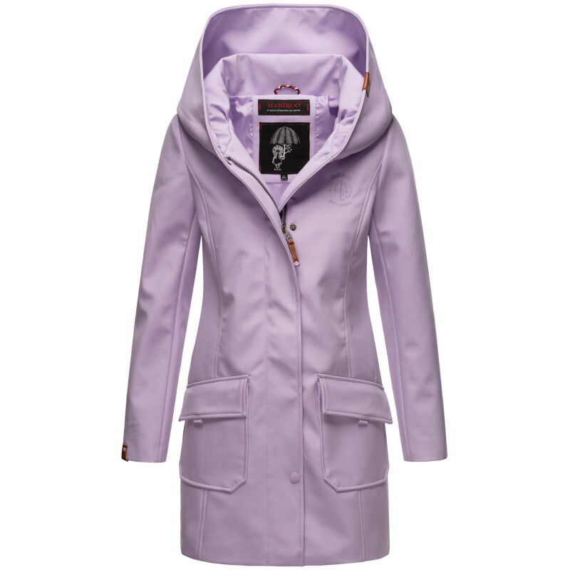 Marikoo Mayleen Damen Softshell Jacke Light Lilac Größe S - Gr. 36
