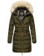 Navahoo Paula ladies winter jacket Dark Olive Größe XXL - Gr. 44