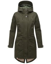 Navahoo Pfefferschote Damen Parka Olive Gr&ouml;&szlig;e XXL - Gr. 44