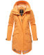 Navahoo Pfefferschote Damen Parka Apricot Sorbet Größe M - Gr. 38