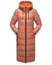 Navahoo Schmuseengel Damen Wintermantel Terracotta Gr&ouml;&szlig;e XS - Gr. 34