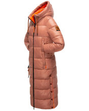 Navahoo Schmuseengel Damen Wintermantel Terracotta Gr&ouml;&szlig;e XS - Gr. 34