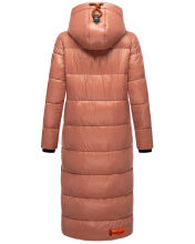 Navahoo Schmuseengel Damen Wintermantel Terracotta Gr&ouml;&szlig;e XS - Gr. 34