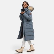 Marikoo Schneesternchen Damen Wintermantel Stormy Blue...