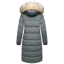 Marikoo Schneesternchen Damen Wintermantel Stormy Blue Größe XS - Gr. 34