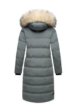 Marikoo Schneesternchen Damen Wintermantel Stormy Blue Größe XL - Gr. 42