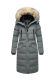 Marikoo Schneesternchen Damen Wintermantel Stormy Blue Größe XL - Gr. 42