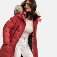 Marikoo Schneesternchen ladies winter coat Rouge Größe M - Gr. 38