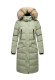 Marikoo Schneesternchen ladies winter coat Smokey Mint Größe S - Gr. 36