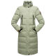 Marikoo Schneesternchen Damen Wintermantel Smokey Mint Größe L - Gr. 40