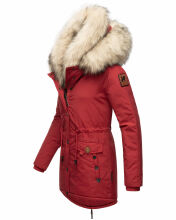Navahoo Sweety 2in1 Damen Winterjacke Parka Dark Red Gr&ouml;&szlig;e S - Gr. 36