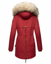 Navahoo Sweety 2in1 Damen Winterjacke Parka Dark Red Gr&ouml;&szlig;e S - Gr. 36