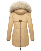 Navahoo Sweety 2in1 ladies winter jacket parka Beige Größe XXL - Gr. 44