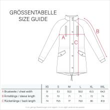 Navahoo Sweety 2in1 ladies winter jacket parka Beige Größe XXL - Gr. 44