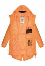 Navahoo Tropical Storm Damen Regenjacke Apricot Sorbet Größe L - Gr. 40