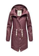 Navahoo Tropical Storm ladies rain jacket Wine Größe XS - Gr. 34
