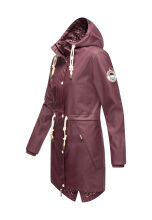 Navahoo Tropical Storm Damen Regenjacke Wine Größe S - Gr. 36