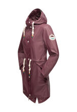 Navahoo Tropical Storm Damen Regenjacke Wine Größe S - Gr. 36