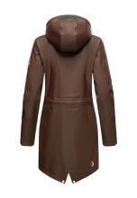 Navahoo Tropical Storm ladies rain jacket Dark Choco Größe S - Gr. 36