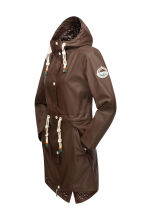 Navahoo Tropical Storm Damen Regenjacke Dark Choco Größe 3XL - Gr. 46