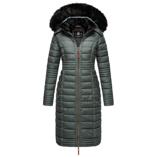 Navahoo Umay Damen Winter-Mantel Stormy Blue Größe XL - Gr. 42