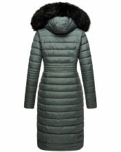 Navahoo Umay Damen Winter-Mantel Stormy Blue Größe XL - Gr. 42