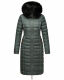 Navahoo Umay Damen Winter-Mantel Stormy Blue Größe XL - Gr. 42