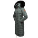 Navahoo Umay Damen Winter-Mantel Stormy Blue Größe XL - Gr. 42