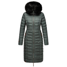 Navahoo Umay Damen Winter-Mantel Stormy Blue Gr&ouml;&szlig;e XXL - Gr. 44