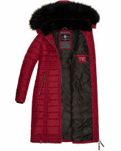 Navahoo Umay ladies winter coat Dark Red Größe XL - Gr. 42