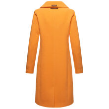 Navahoo Wooly Damen Trenchcoat Winter Mantel Apricot Sorbet Größe M - Gr. 38