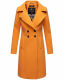 Navahoo Wooly Damen Trenchcoat Winter Mantel Apricot Sorbet Größe XL - Gr. 42