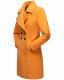 Navahoo Wooly Damen Trenchcoat Winter Mantel Apricot Sorbet Größe XL - Gr. 42