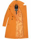 Navahoo Wooly Damen Trenchcoat Winter Mantel Apricot Sorbet Größe XL - Gr. 42