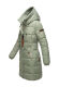 Marikoo Yuikoo Damen Wintermantel Smokey Mint Größe M - Gr. 38